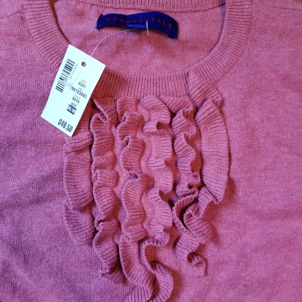 Aeropostal Ruffled Sweater - Picture 4 of 4
